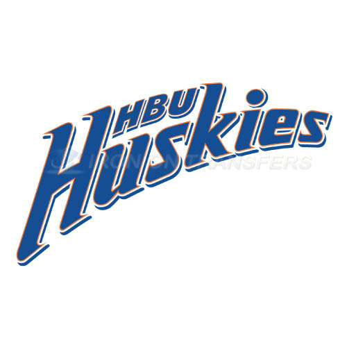 Houston Baptist Huskies Logo T-shirts Iron On Transfers N4568 - Click Image to Close